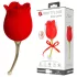 Pretty Love - clitoris vibrator met tongfunctie 2in1 - rood