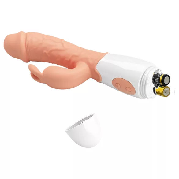 Pretty Love Easter Bunny - rabbit vibrator met clitorisstimulator - huidkleurig