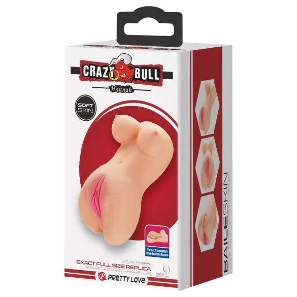 Pretty Love - Crazy Bull - realistische mini vagina (natuurlijk)