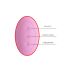 Pretty Love Susie - oplaadbare, waterdichte pulsator vibrator (roze)