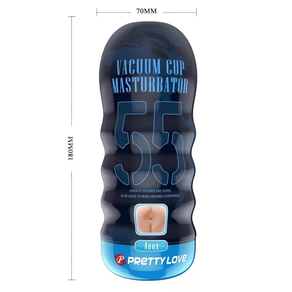 Pretty Love - masturbator - realistisch kont design - huidkleur