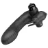Pretty Love Vance - vinger vibrator met clitorisstimulator - zwart