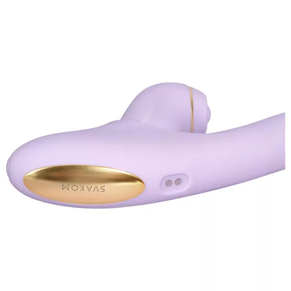 Svakom DuoGlow - g-punt en clitoris vibrator - oplaadbaar - lila