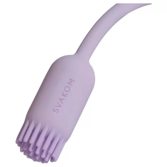 Svakom Plume - 2-in-1 vibrerend eitje (paars)