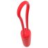 Vibeconnect Faith - oplaadbare, waterdichte staafvibrator (rood)