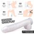 Sex HD Martin - Realistische Dildo met Zuignap (wit)