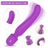 Sex HD Iris - Verwarmende vibrator met 2 motoren (paars)