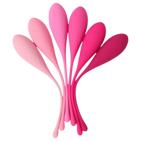 Seks HD Eieren - Set van 6 Geisha-balletjes (roze)