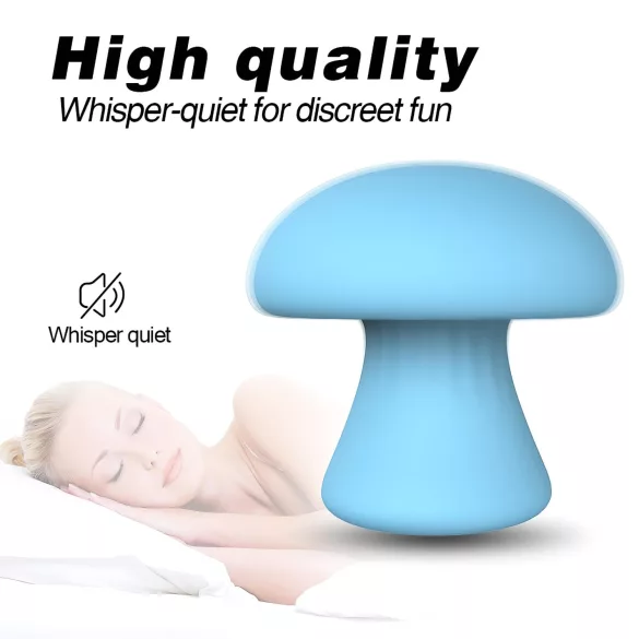 Magic Mushroom - oplaadbare gezichtsmassager (blauw)
