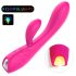 Sex HD Muses - Oplaadbare, waterdichte vibrator met verwarming (roze)
