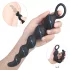 Sex HD Steven - anaal dildo met noppen - zwart