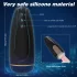 Sex HD Hawk - masturbator met trilling en zuigfunctie - oplaadbaar - zwart/wit