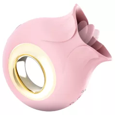  Sex HD French Kiss - likvibrator - clitorisstimulatie - siliconen roze