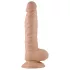 Lovetoy Real Extreme - dildo met zuignap - 21 cm (naturel)