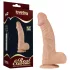 Lovetoy Real Extreme - dildo met zuignap - 23 cm (natuurkleur)