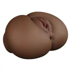   Lovetoy Streetgirl's 12 - kunstvagina torso met string - donker huidskleur