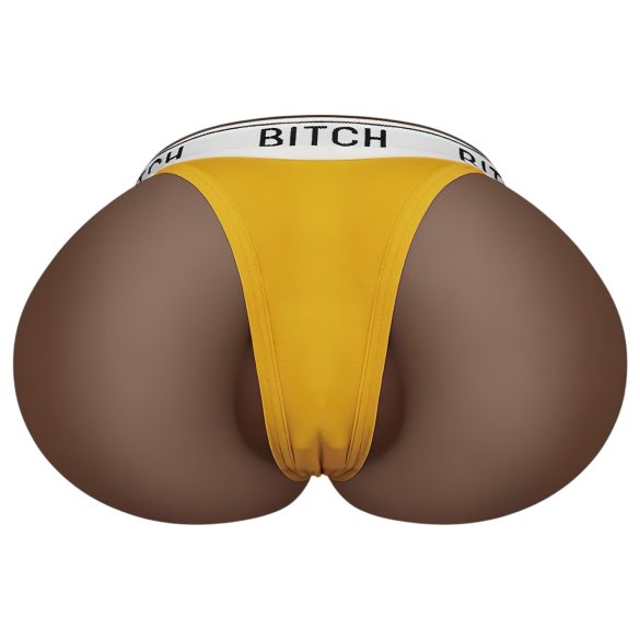 Lovetoy Streetgirl's 12 - kunstvagina torso met string - donker huidskleur