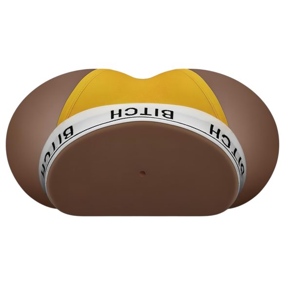 Lovetoy Streetgirl's 12 - kunstvagina torso met string - donker huidskleur