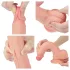 Lovetoy Nature Cock - realistische dildo met zuignap - 21cm - huidskleur