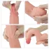 Lovetoy Nature Cock - realistische dildo - dubbel gelaagd - 20cm - huidkleur