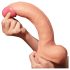 Lovetoy Nature Cock - Dubbel laag natuur dildo 30cm (natuurlijk)
