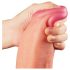 Lovetoy Nature Cock - Dubbel laag natuur dildo 30cm (natuurlijk)