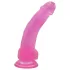 Lovetoy - dildo met zuignap - 20 cm - roze
