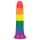 Lovetoy Prider 7.0 - levensechte dildo - 19 cm (regenboog)