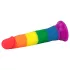 Lovetoy Prider 7.0 - levensechte dildo - 19 cm (regenboog)