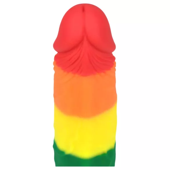 Lovetoy Prider 7.0 - levensechte dildo - 19 cm (regenboog)
