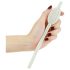Lovetoy - lichtgevende witte straw met vaginavorm