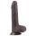 Lovetoy Sliding-Skin - dubbelwandige dildo - 18cm (bruin)