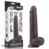 Lovetoy Sliding-Skin - realistische dildo - dubbel gelaagd - 23cm - bruin