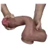 Lovetoy Nature Cock - realistische dildo - dubbel laag - 26cm - huidskleur