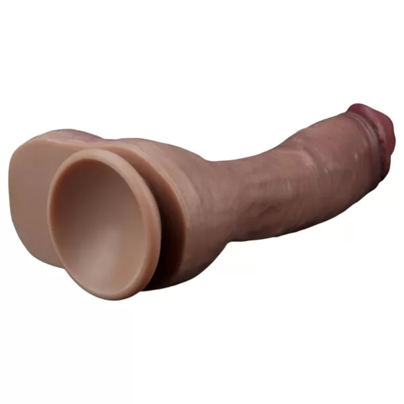 Lovetoy Nature Cock - realistische dildo - dubbel laag - 26cm - huidskleur