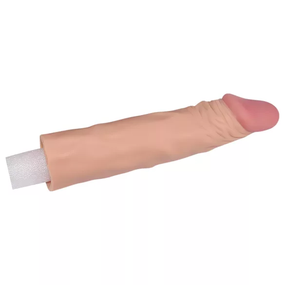 Lovetoy Pleasure X-tender - penismantel - 19cm - transparant