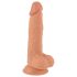 Mr. Rude - realistische dildo met zuignap - 19 cm - huidkleur