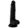 Mr. Rude - dildo met zuignap en ballen - realistisch - 19cm - zwart