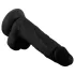 Mr. Rude - dildo met zuignap en ballen - realistisch - 19cm - zwart
