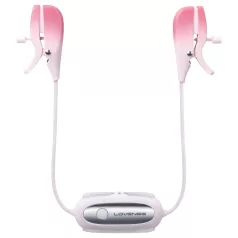   Lovense Gemini - App-gestuurde vibrerende tepelklemmen (roze)