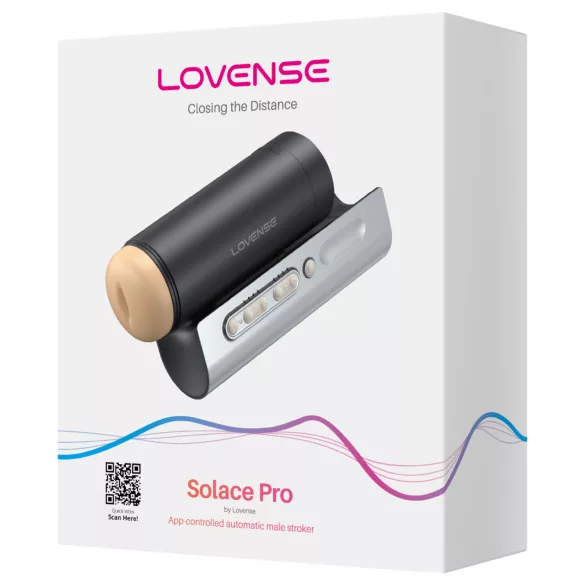 Lovense Solace Pro - App-gestuurde masturbator voor mannen (zwart)
