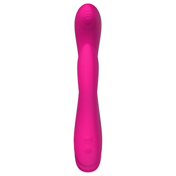 Lovense Osci 3 - rabbit vibrator - opzetstuk voor clitoris - siliconen roze