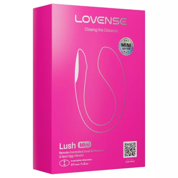 LOVENSE Lush Mini - slimme vibratie-ei (roze)
