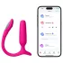 Lovense Lush Anal - App-gestuurde anale vibrator met LED - roze