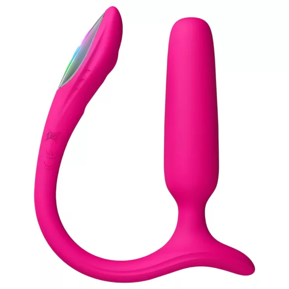 Lovense Lush Anal - App-gestuurde anale vibrator met LED - roze