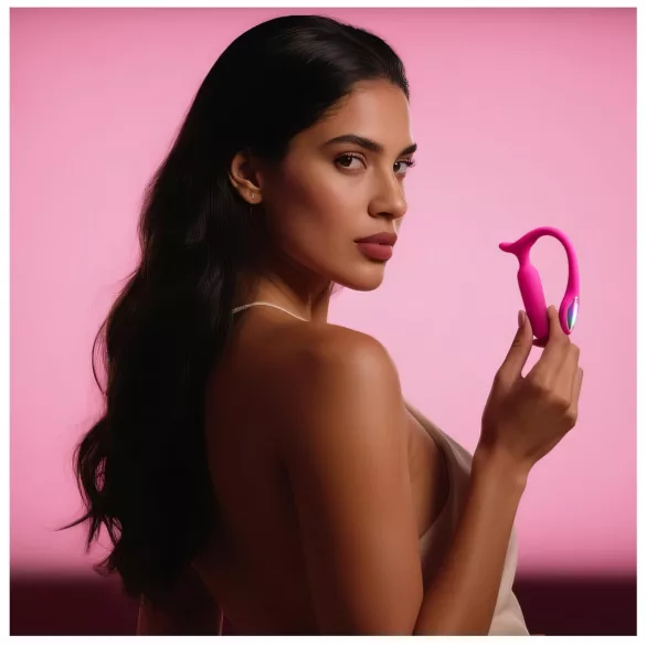 Lovense Lush Anal - App-gestuurde anale vibrator met LED - roze