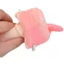 Tracy's Dog Cup - levensechte mondmasturbator met tanden (huidskleur)