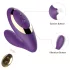 Tracy's Dog 2 - luchtdruk vibrator en clitorisstimulator - 2in1 - paars