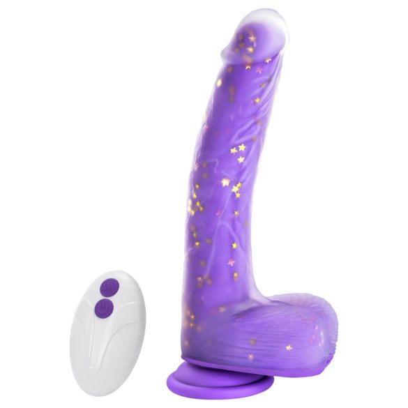 Tracy's Dog Jelivoy - realistische vibrator - 22cm - paars