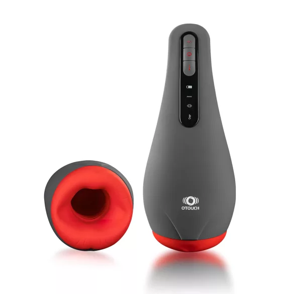 OTOUCH - automatische zuig masturbator - oplaadbaar - zwart